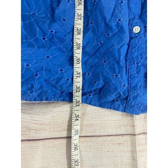 J. Crew Women's Long Sleeve Button Front Collared Dress - 8 - Picture 7 of 14